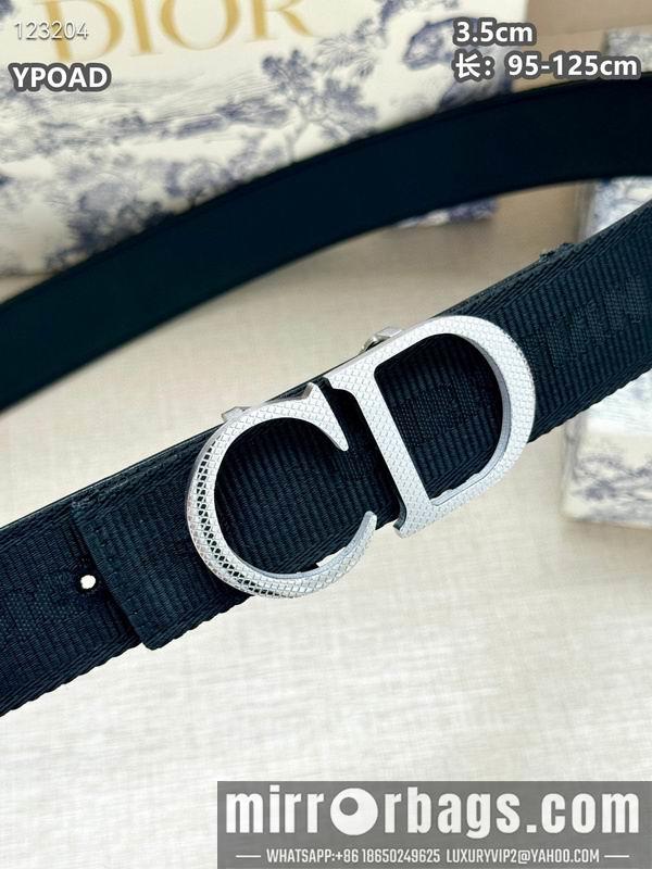 Replica Dior belt 35mmX95-125cm 8L23