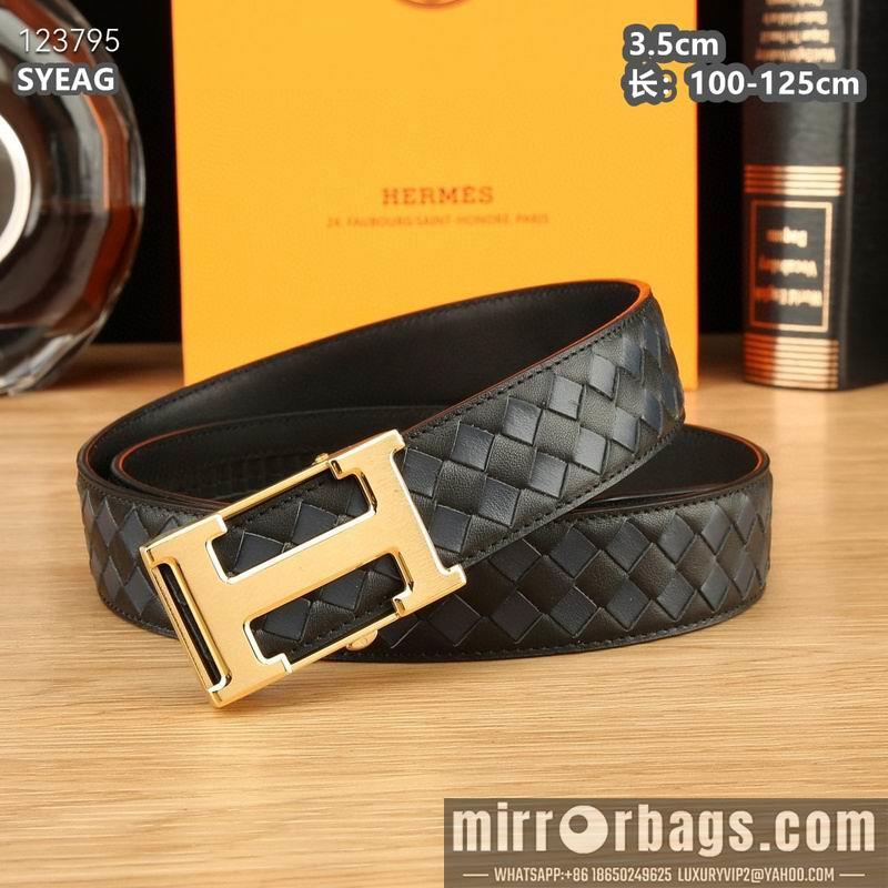 Replica Hermes belt 35mmX100-125cm 8L14