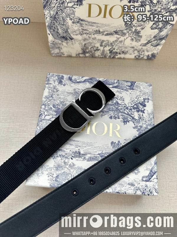 Replica Dior belt 35mmX95-125cm 8L23