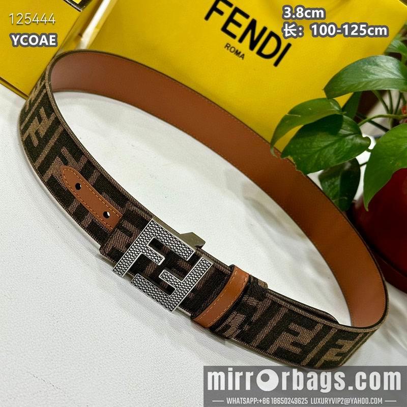 Replica Fendi belt 38mmX100-125cm 8L13