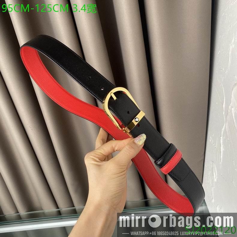Replica Montblanc Belt 34mmX95-125CM 7D30