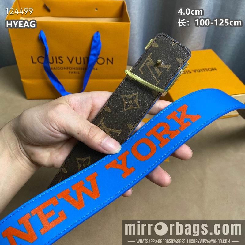 Replica LV belt 40mmX100-125cm 8L34