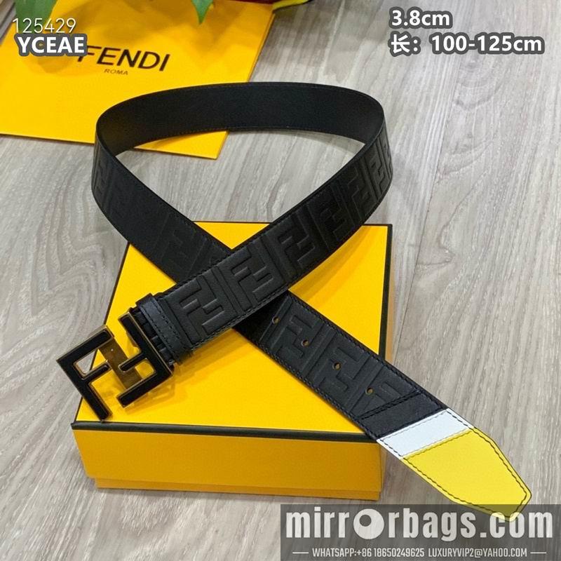 Replica Fendi belt 38mmX100-125cm 8L16