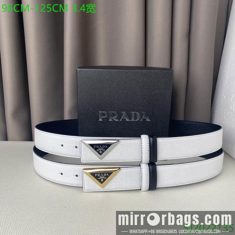 Replica Prada Belt 34mmX95-125cm 7D02