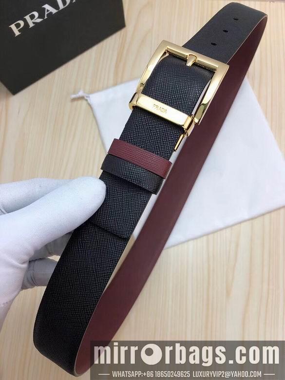 Replica Prada Belt 34mmX95-125CM sj05