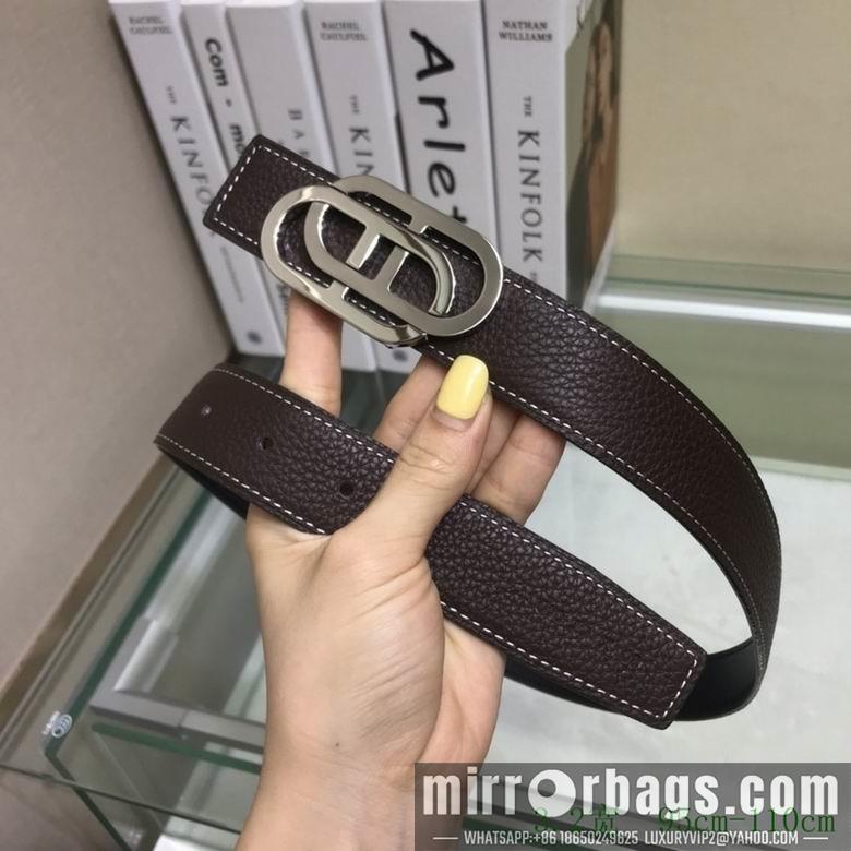 Replica Hermes Belt 32mmX95-110cm 7D25