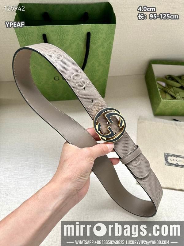 Replica Gucci belt 40mmX95-125cm 8L75