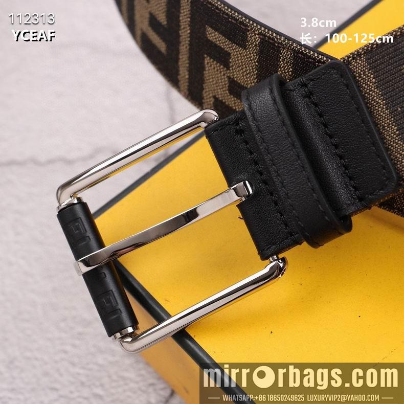 Replica Fendi Belt 38mmX100-125CM 8L20