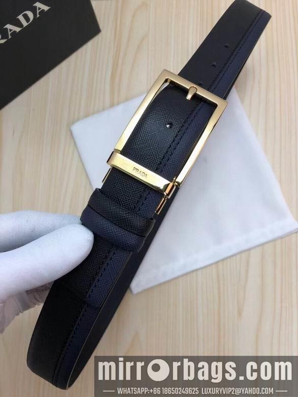 Replica Prada Belt 34mmX95-125CM sj05
