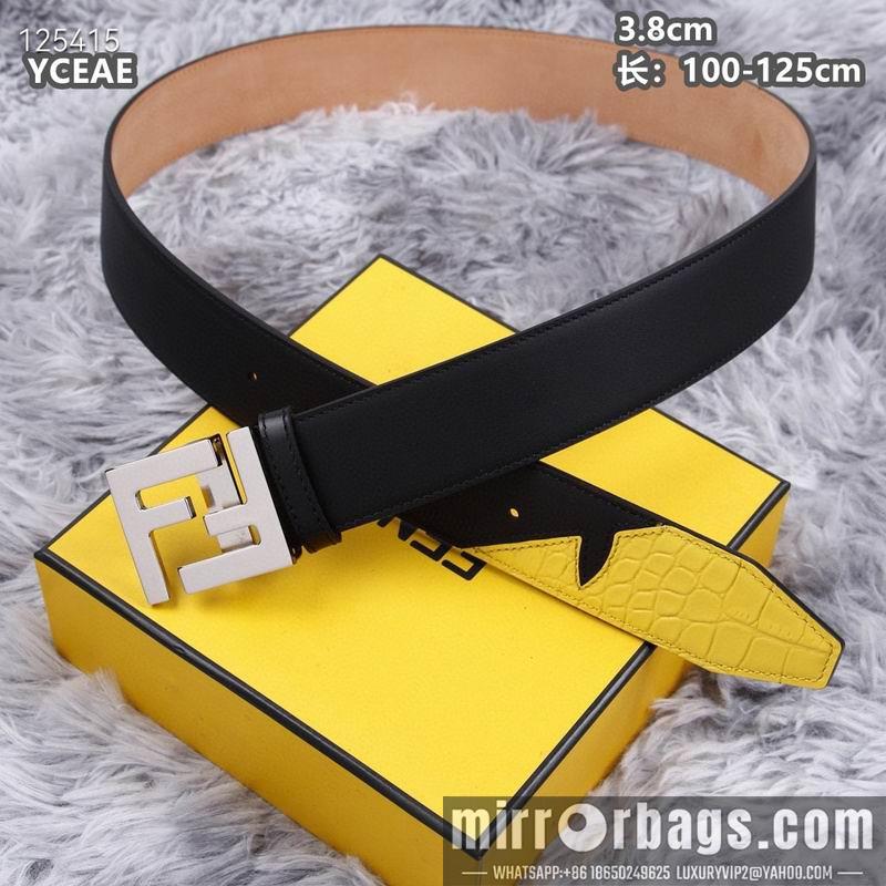 Replica Fendi belt 38mmX100-125cm 8L19