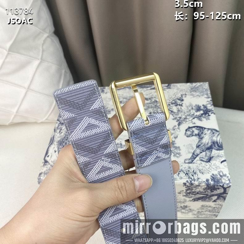 Replica Dior Belt 35mm 95-125cm 8L13