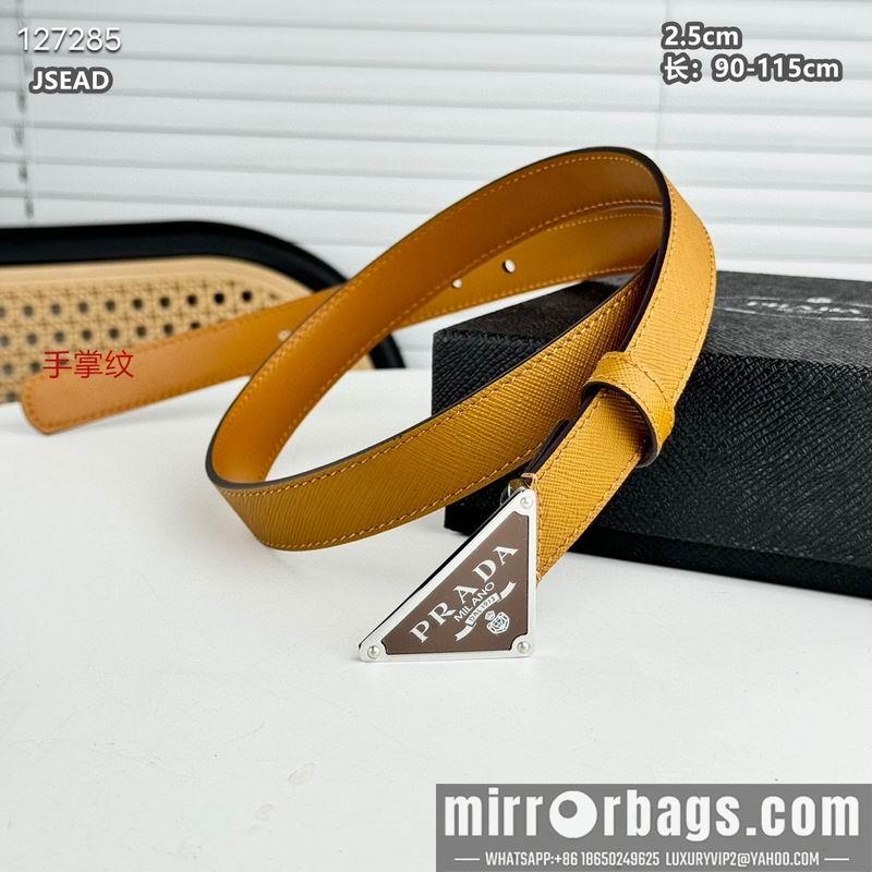 Replica Prada belt 25mmX90-115cm 8L03