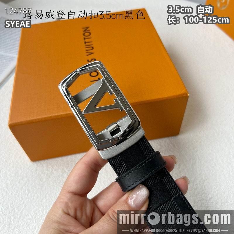 Replica LV belt 35mmX100-125cm 8L38