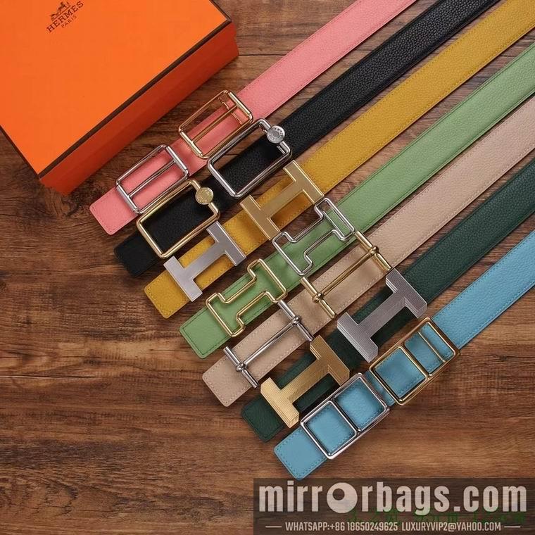 Replica Hermes Belt 32mmX95-125cm 7D02