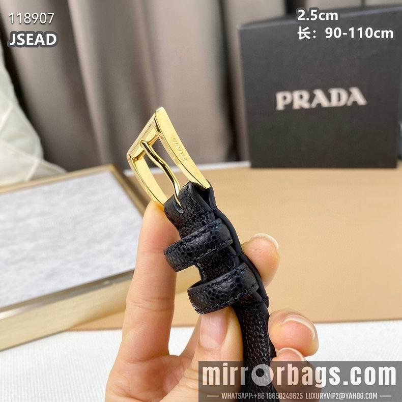 Replica Prada belt 25mmX90-110cm 8L010802