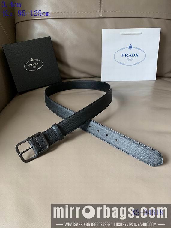 Replica Parda Belt 34mmX95-125cm 8L01