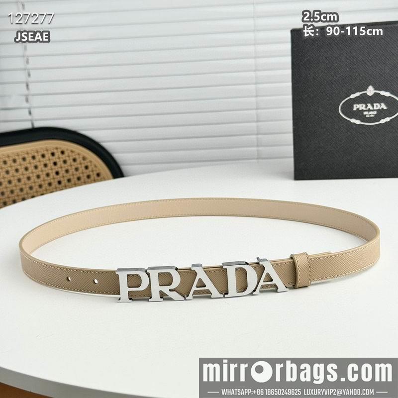 Replica Prada belt 25mmX90-115cm 8L04