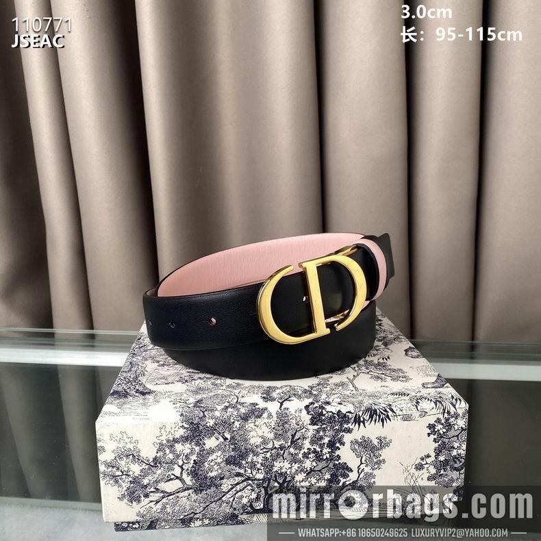 Replica Dior Belt 30mmX95-115cm 8L08