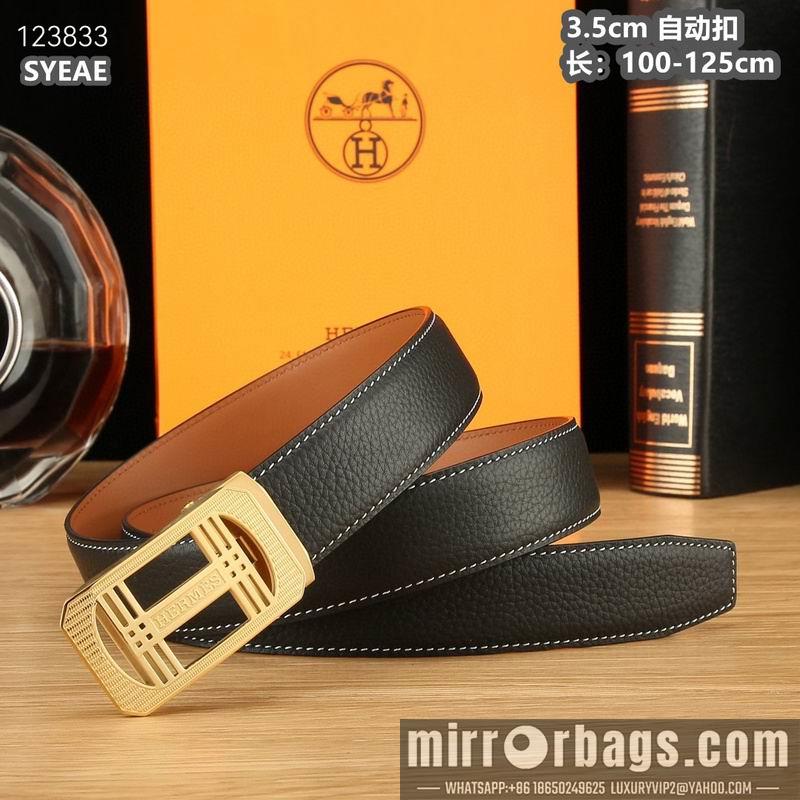 Replica Hermes belt 35mmX100-125cm 8L22