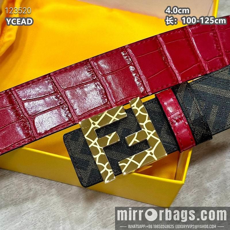 Replica Fendi belt 40mmX100-125cm 8L57