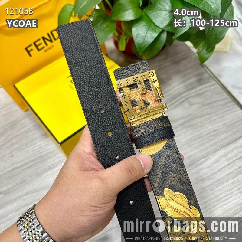 Replica Fendi belt 40mmX100-125cm 8L114