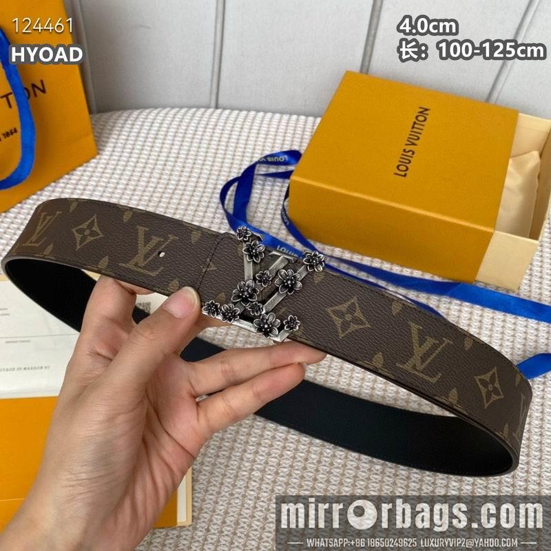 Replica LV belt 40mmX100-125cm 8L55