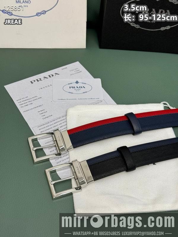 Replica Prada belt 35mmX95-125cm 8L44