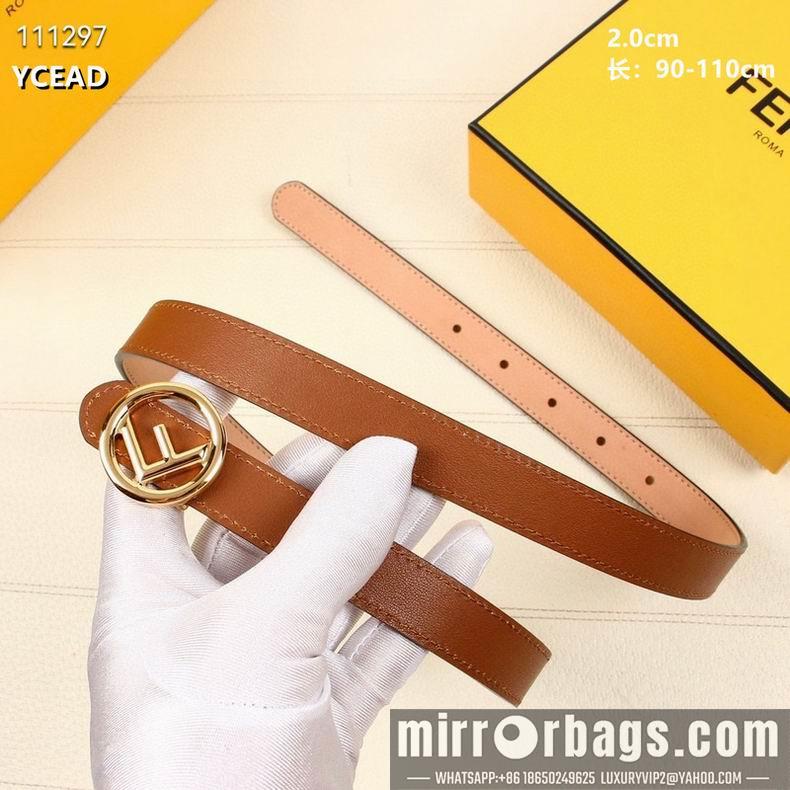 Replica Fendi Belt 20mmX90-110cm 8L07