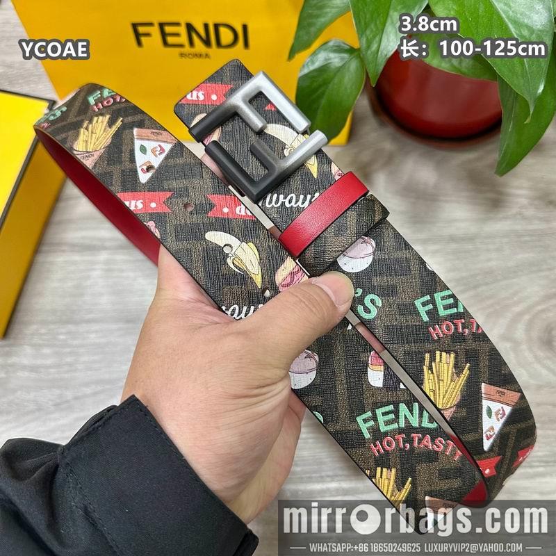 Replica Fendi belt 38mmX100-125cm 8L32