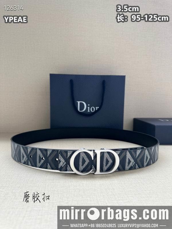 Replica Dior belt 35mmX95-125cm 8L16