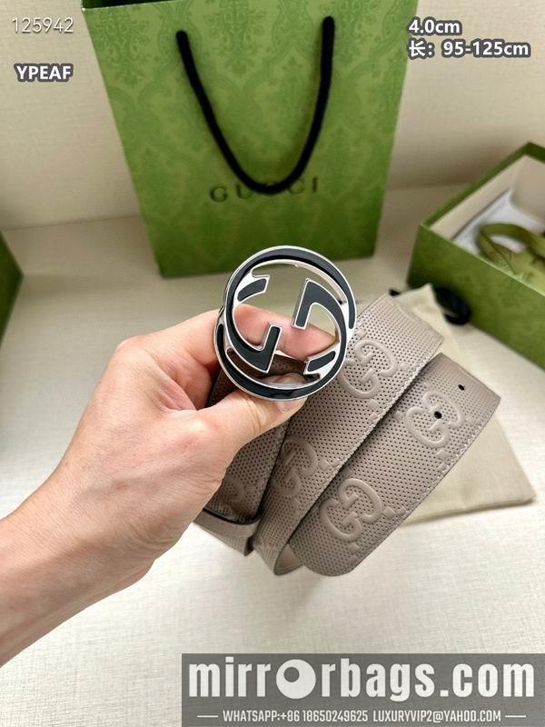 Replica Gucci belt 40mmX95-125cm 8L75