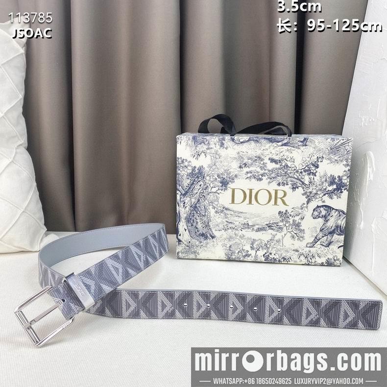 Replica Dior Belt 35mm 95-125cm 8L13