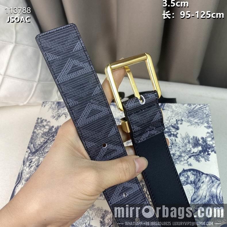 Replica Dior Belt 35mm 95-125cm 8L13