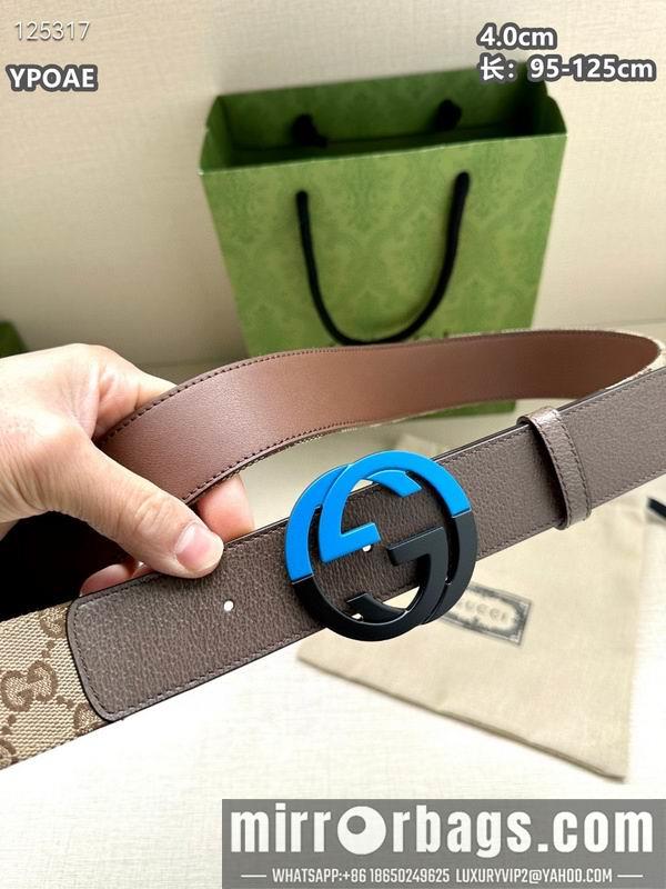 Replica Gucci belt 40mmX95-125cm 8L80