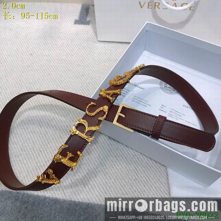 Replica Versace Belt 20mm 95-115cm 8L01
