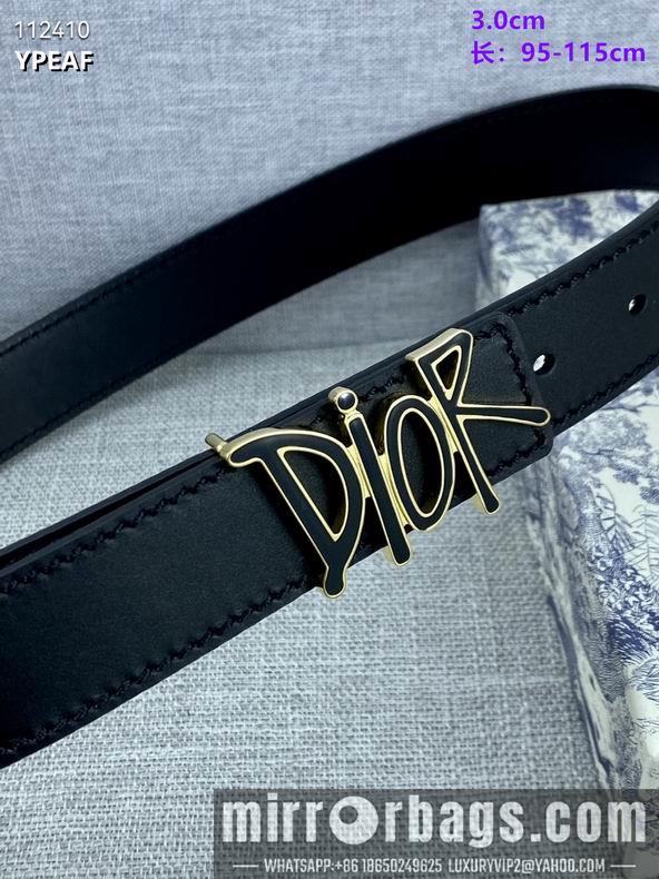 Replica Dior belt 30mmX95-115cm 8L10