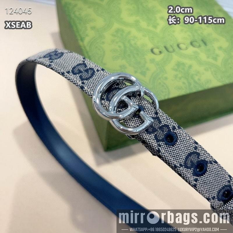 Replica Gucci belt 20mmX90-115cm 8L21
