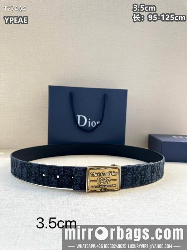 Replica Dior belt 35mmX95-125cm 8L33