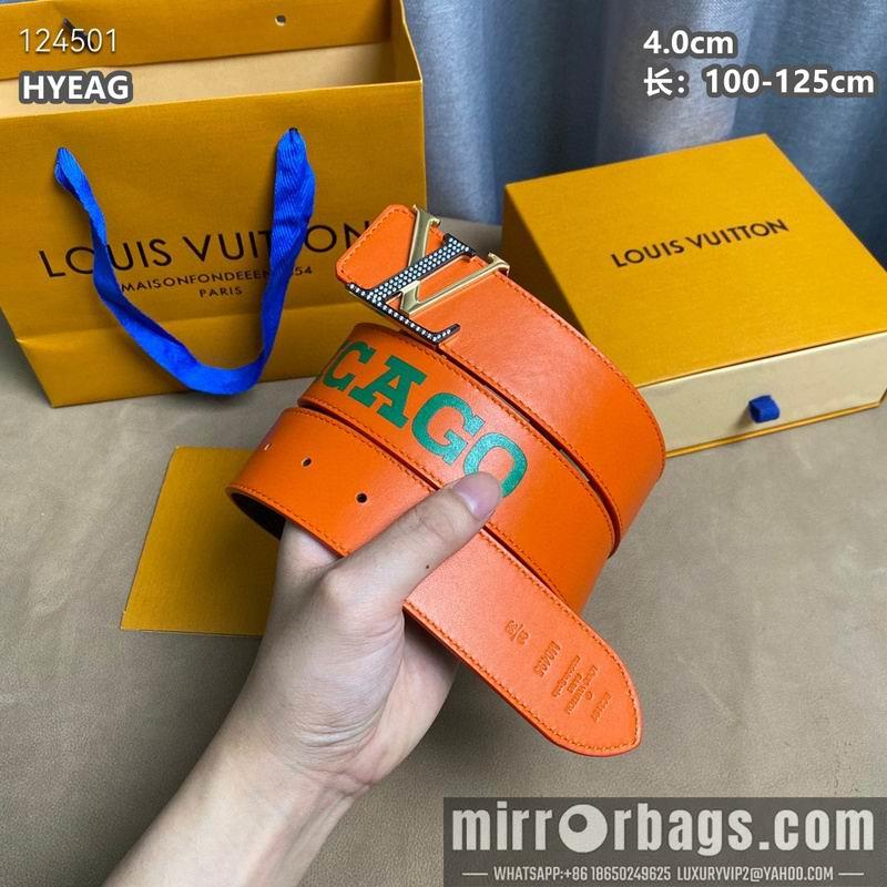 Replica LV belt 40mmX100-125cm 8L34