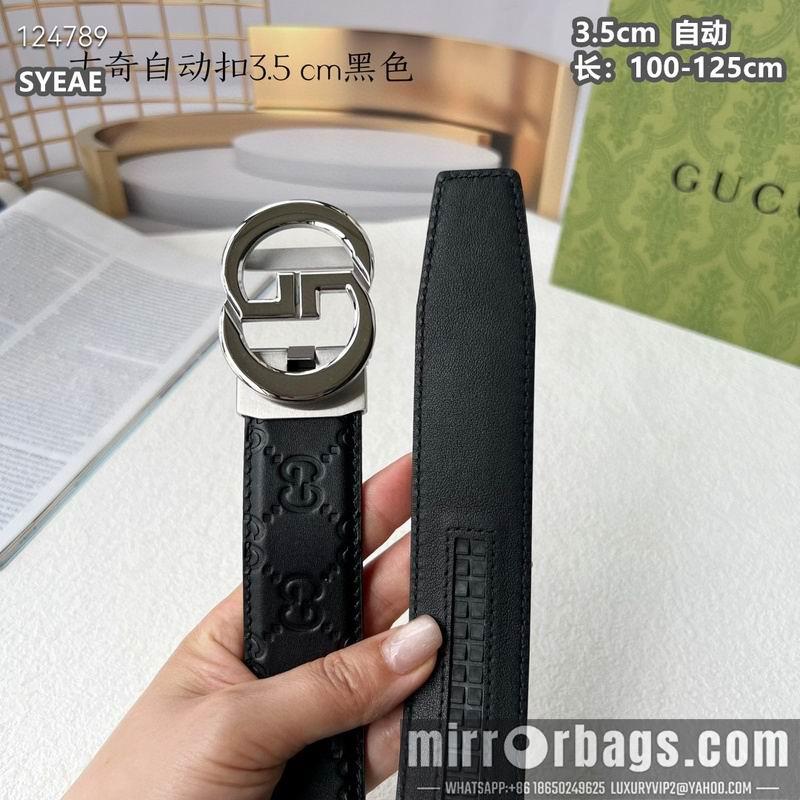 Replica Gucci belt 35mmX100-125cm 8L18
