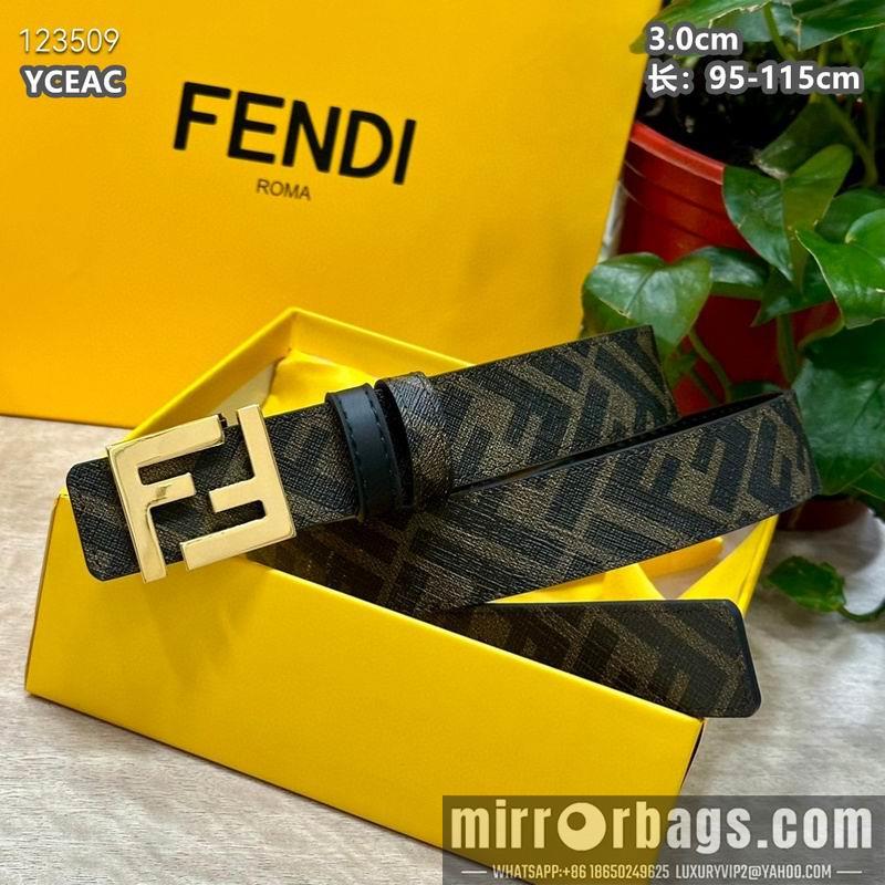 Replica Fendi belt 30mmX95-115cm 8L20