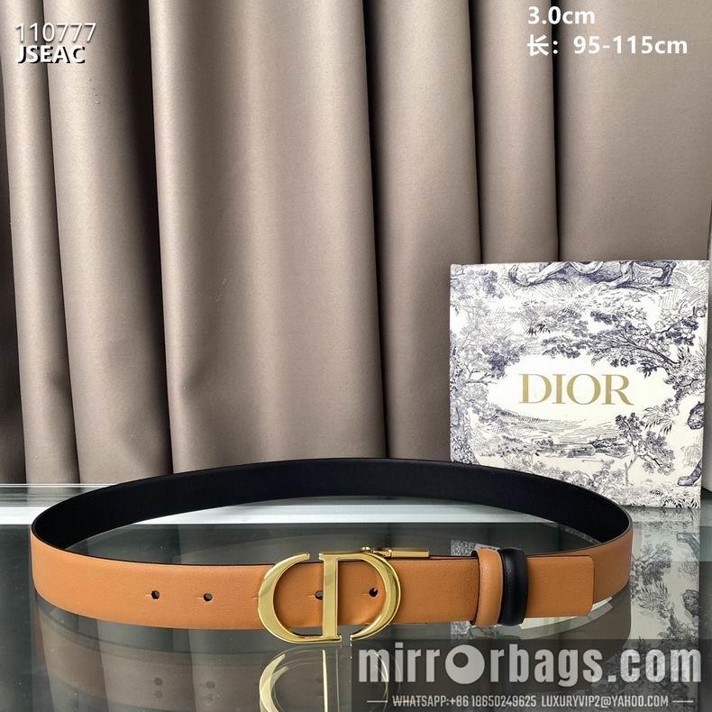 Replica Dior Belt 30mmX95-115cm 8L08