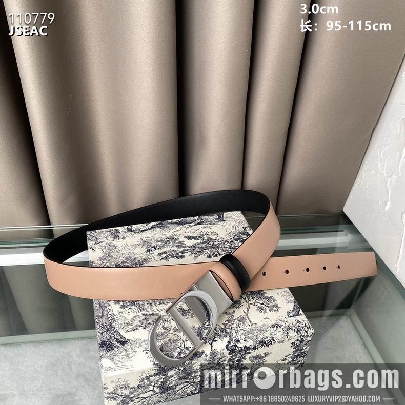 Replica Dior Belt 30mmX95-115cm 8L08