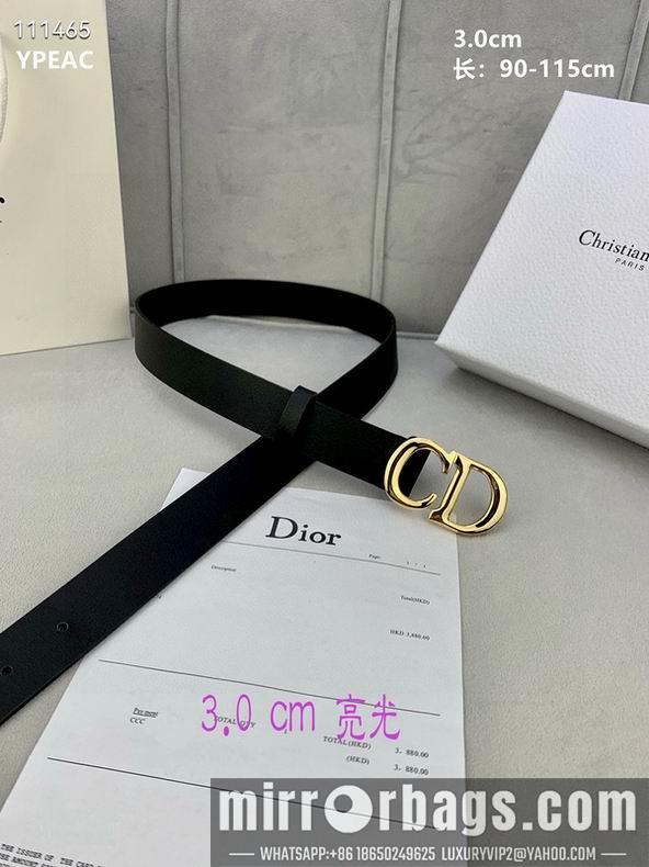 Replica Dior Belt 30mmX90-115cm 8L07