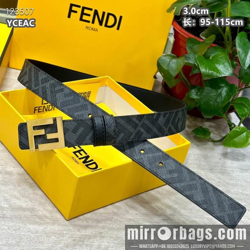 Replica Fendi belt 30mmX95-115cm 8L20