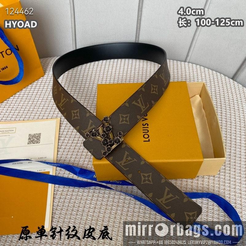 Replica LV belt 40mmX100-125cm 8L55