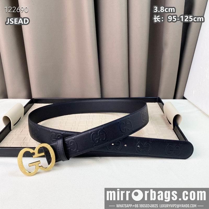 Replica Gucci belt 38mmX95-125cm 8L25