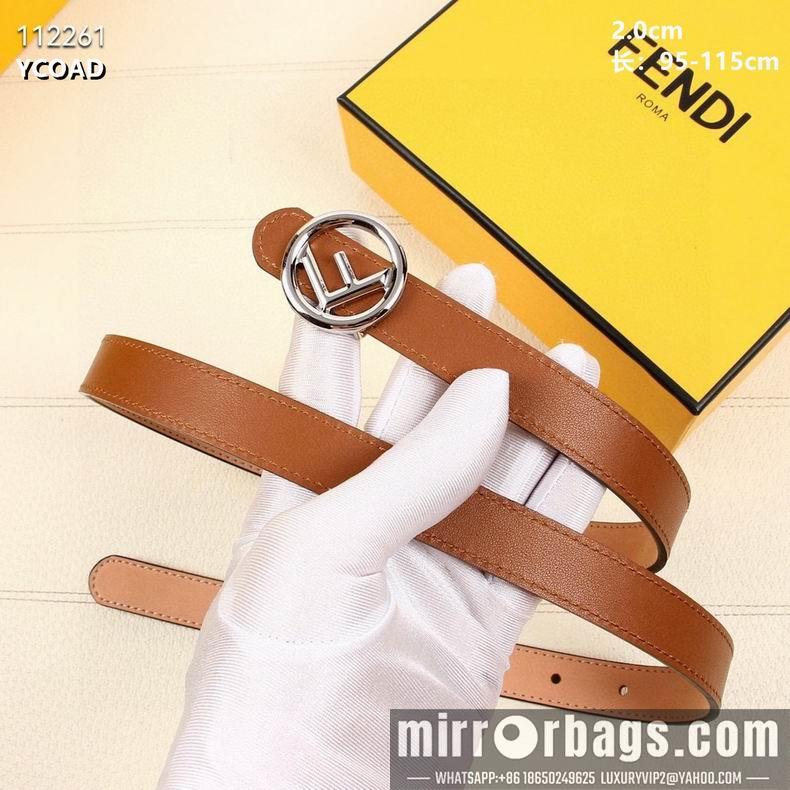 Replica Fendi Belt 20mmX95-115CM 8L11