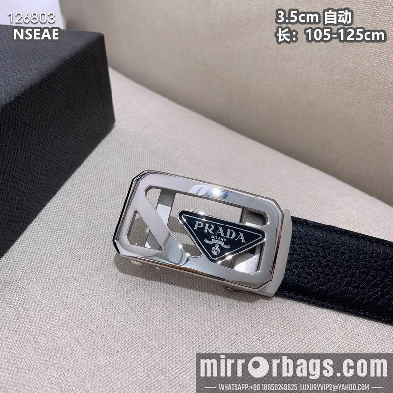 Replica Prada belt 35mmX105-125cm 8L62