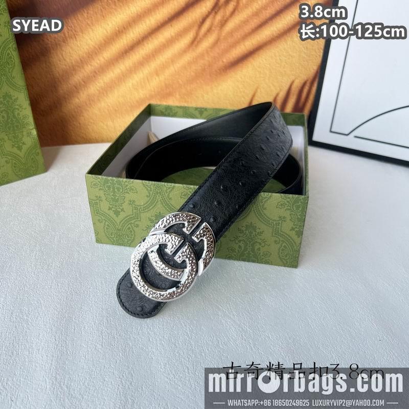 Replica Gucci belt 38mmX100-125cm 8L55